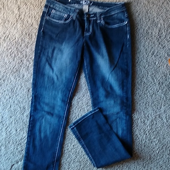 Red Rivet Jeans - Picture 5 of 6